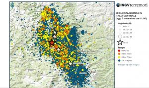 terremoto norcia amatrice 6 novembre mappa
