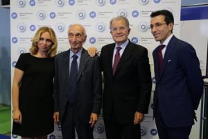 Ilaria Iacoviello, Alberto Pacifici, Romano Prodi, Carlo Pacifici