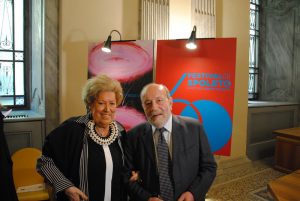 Carla Fendi e Giorgio Ferrara