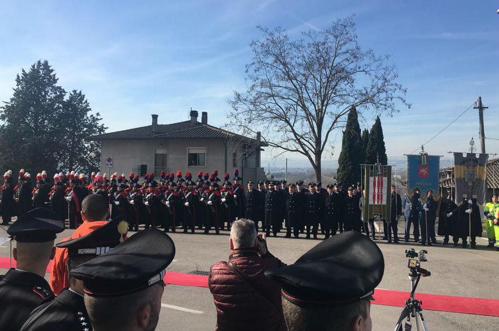inaugurazione caserma carabinieri di torgiano