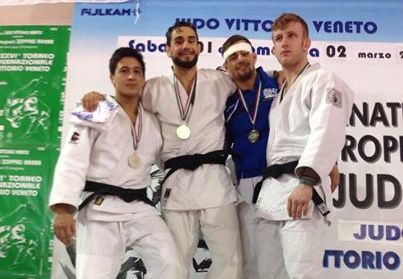 Judo Alessandro Binucci suona la carica per la delegazione umbra al torneo internazionale di Conegliano Veneto