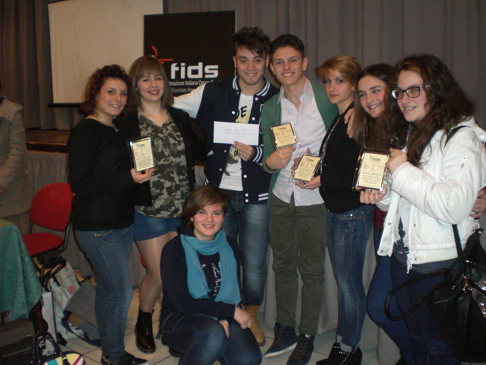 Spoletini grandi protagonisti ai campionati di danze latino-americane di RImini