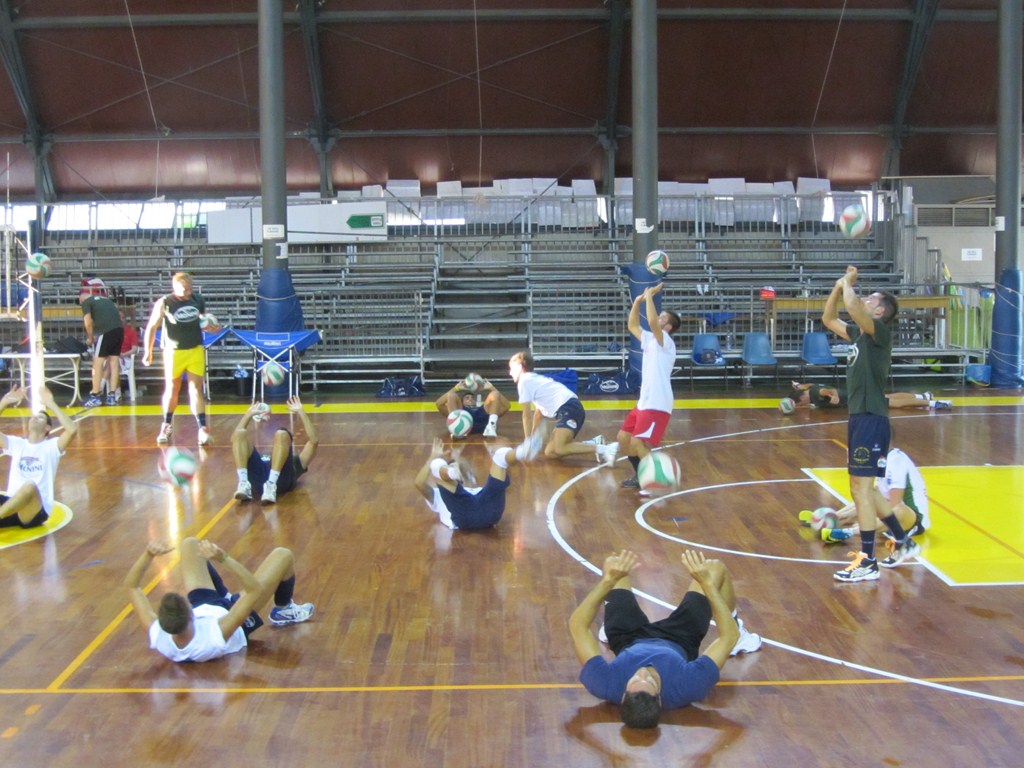 Volley, ieri primo allenamento della ‘nuova’ Monini Marconi
