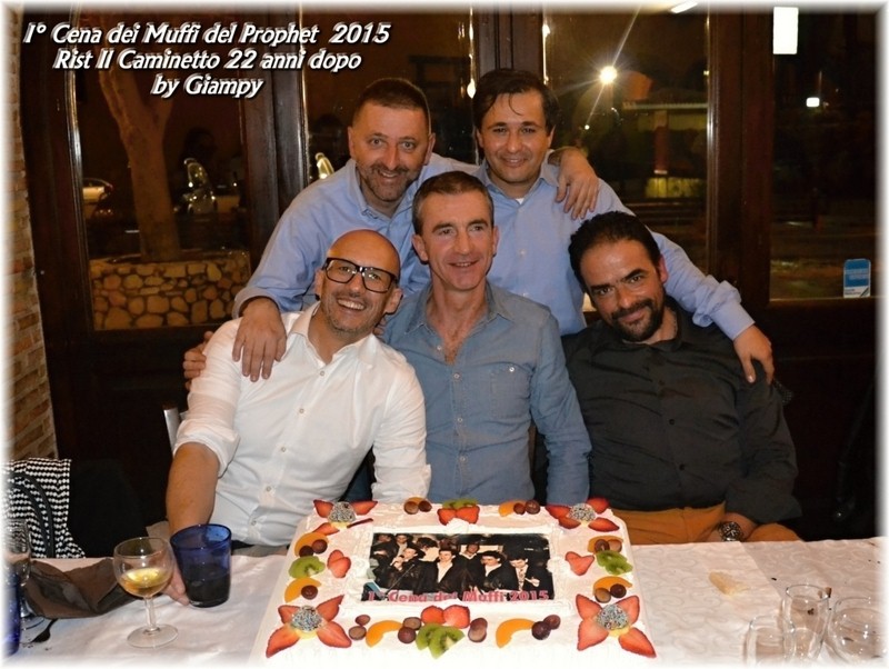 Al Caminetto dopo oltre 20 anni si ritrovano I Muffi del Prophet