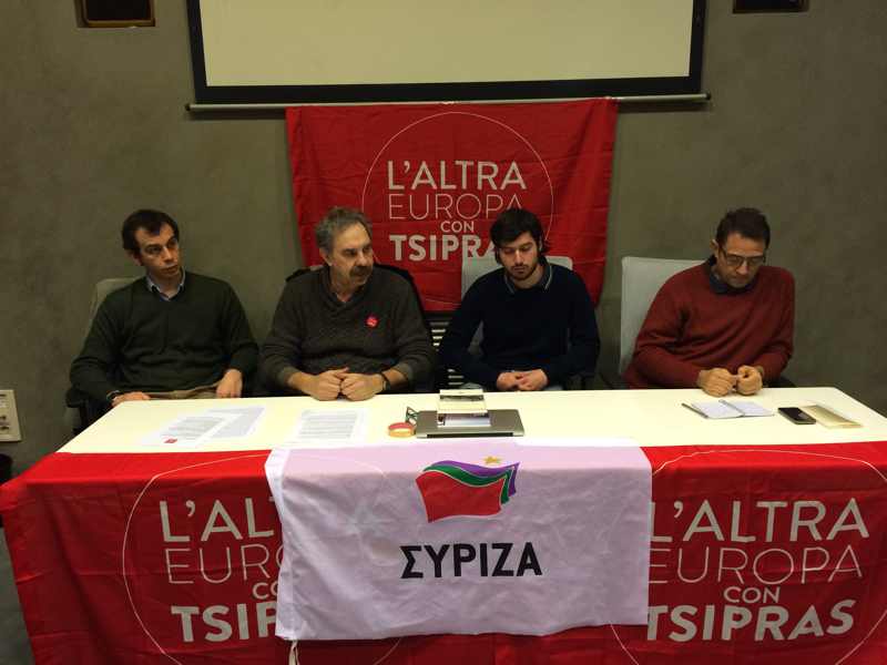 “Valanga” Tsipras a Perugia / Listone escluso, Volpi unico nome