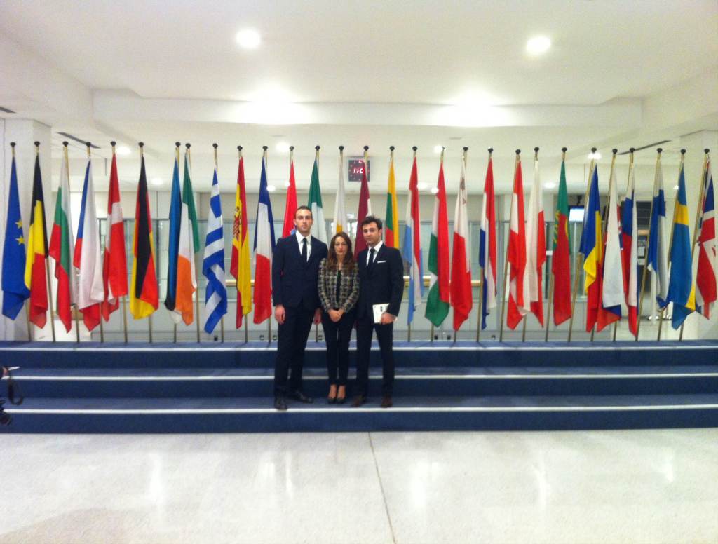 Delegazione tifernate di Forza Italia a Bruxelles