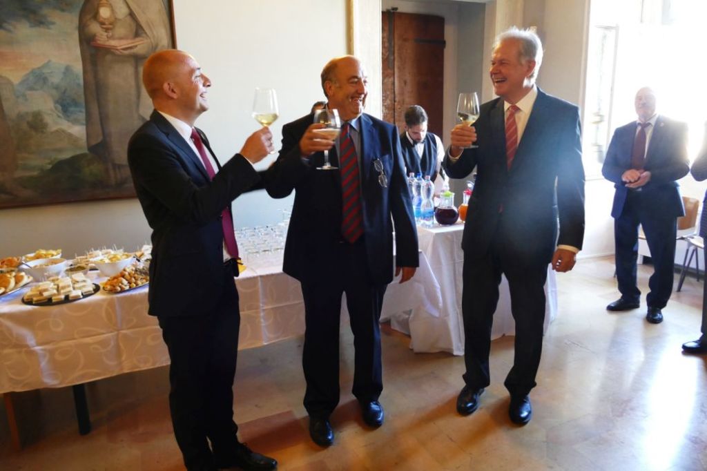 Spoleto-Schwetzingen, festeggiato il 10° anniversario di gemellaggio