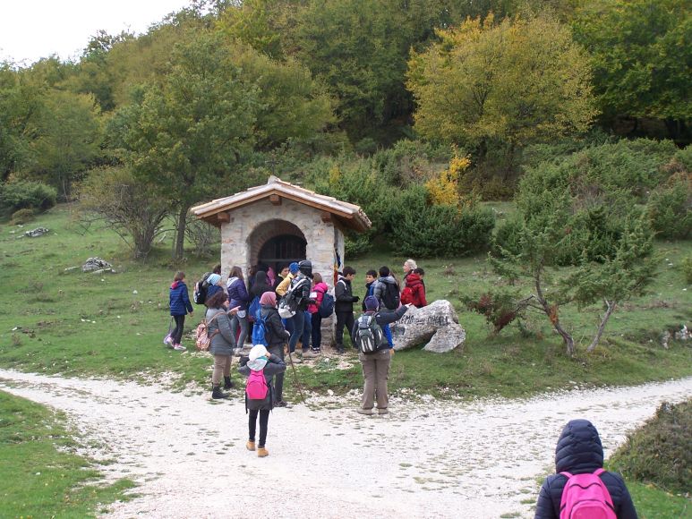 Spoleto, escursione a Patrico per i vincitori del concorso Favole in Bosco
