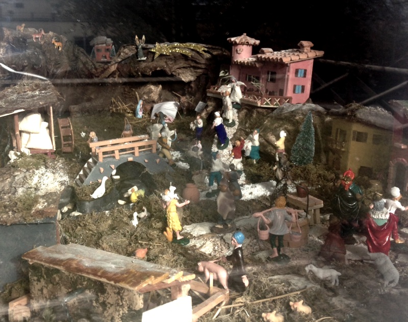 All’Hospice il presepe realizzato da un paziente