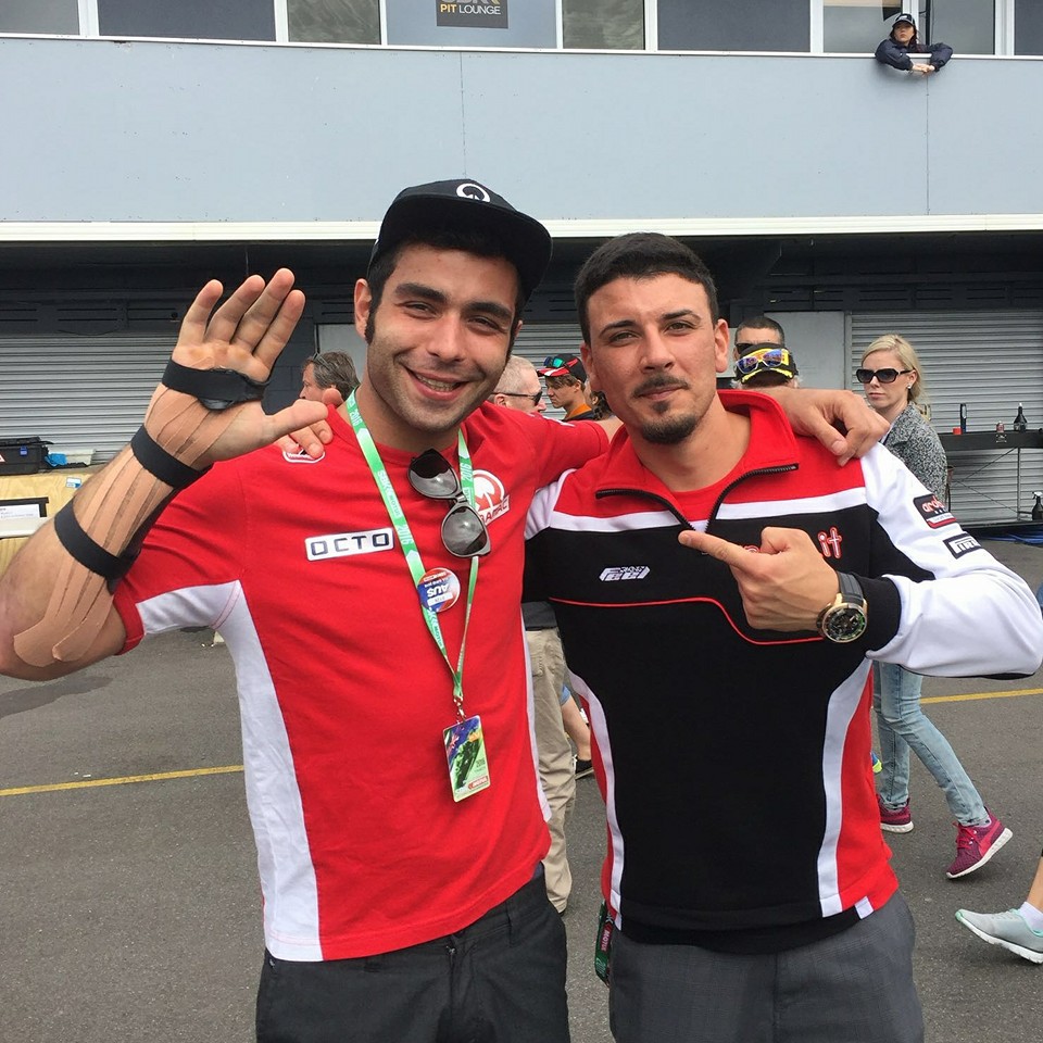 Petrucci è tornato in Italia | Il pilota ternano era stato operato a Melbourne