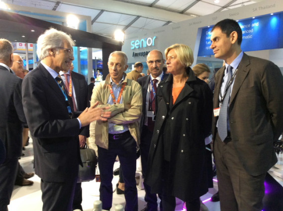 Air Show, Ministro Pinotti a Londra incontra aziende Umbria Aerospace