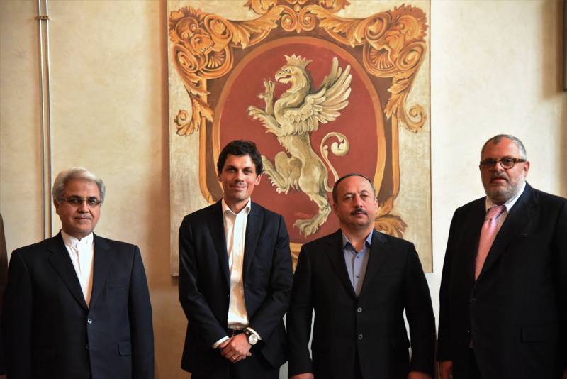 L’Iran a Perugia | Romizi sottoscrive memorandum con sindaco di Qazvin