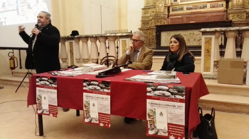 Presentato il Calendario di Umbertide 2017