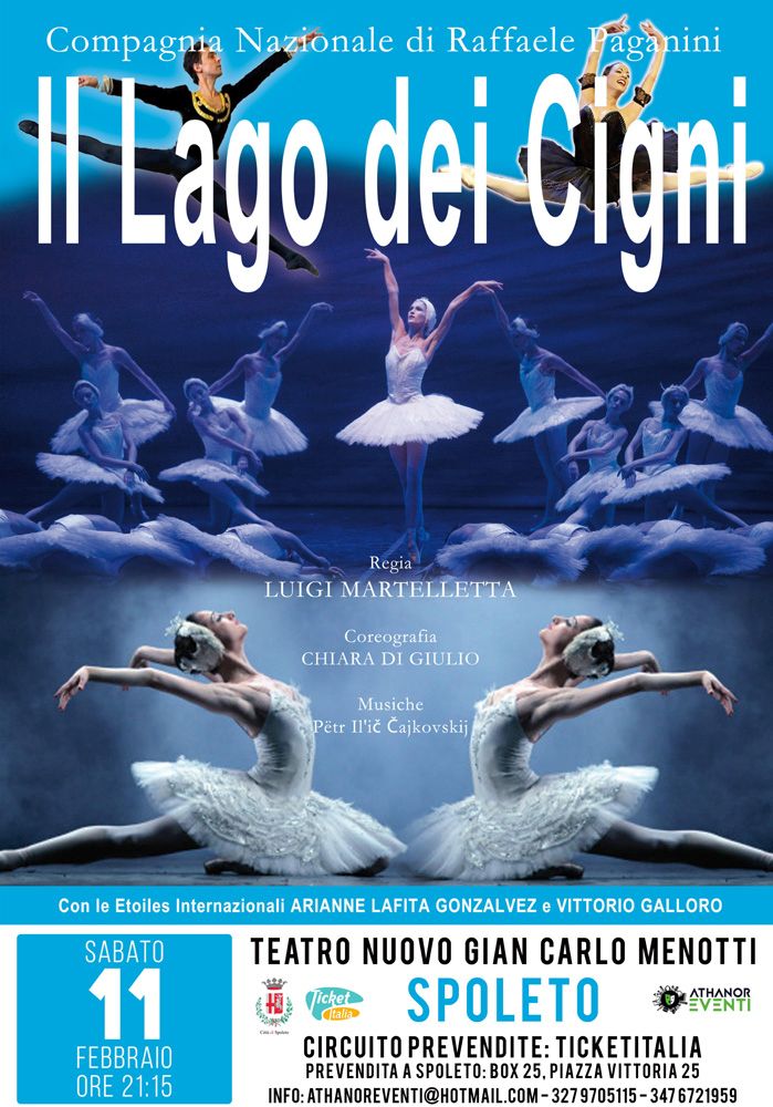 “Live in Umbria”, a Spoleto arriva Il Lago dei Cigni