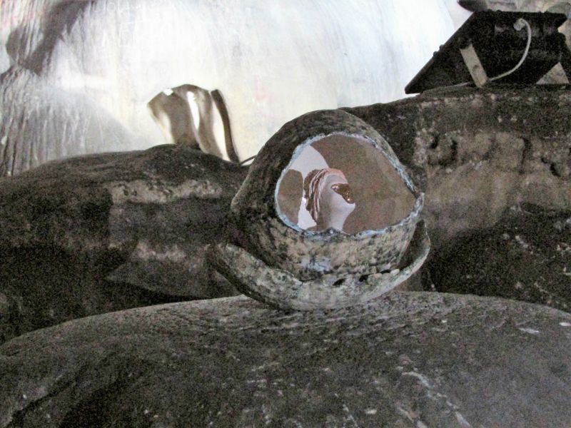 Monte Cucco, una scultura in grotta a ricordo di Margherita Mengarini