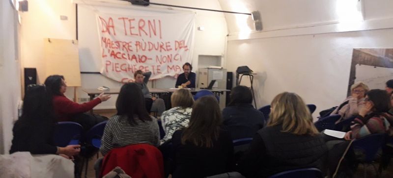 Scuola, le ‘maestre d’acciaio’ di Terni promettono lotta contro sentenza Consiglio di Stato