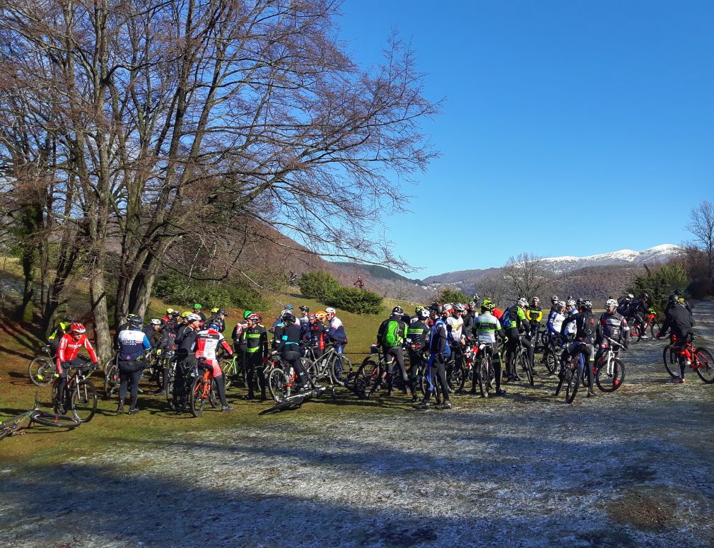 Successo dell’escursione in mtb sui luoghi della Resistenza tra Foligno e Trevi
