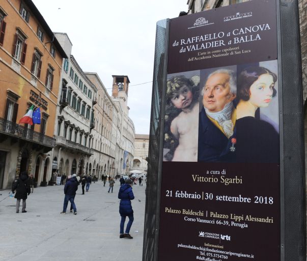 Mostra “Da Raffaello a Canova, da Valadier a Balla”, aperture straordinarie per Pasqua