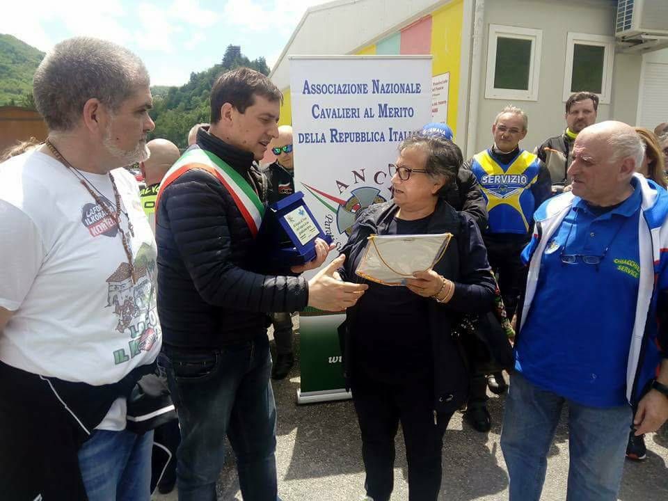 Da Foligno ad Arquata del Tronto la solidarietà viaggia su 2 ruote