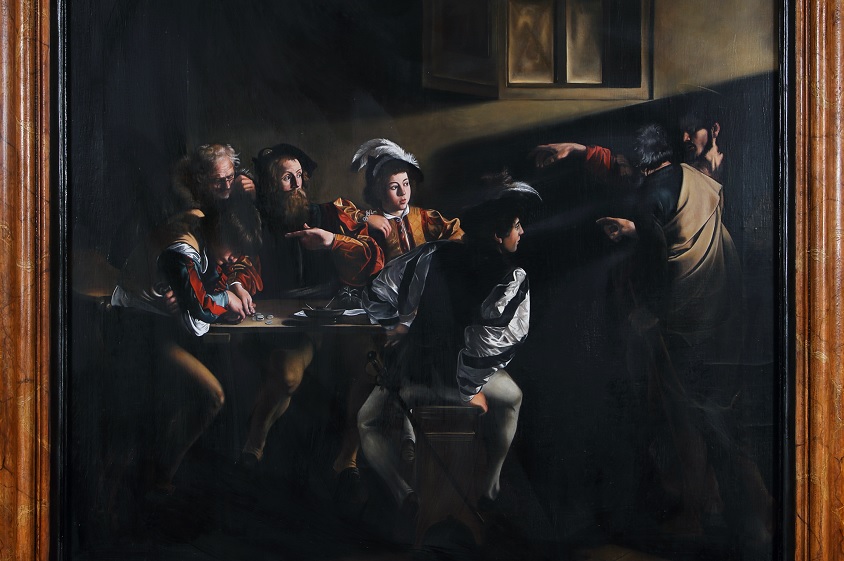 Bottega Tifernate realizza copia della “Vocazione di San Matteo” e la dona a Papa Francesco