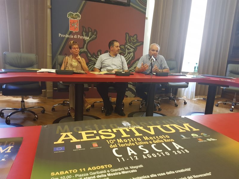 A Cascia torna Aestivum, in mostra tartufo estivo e rosa