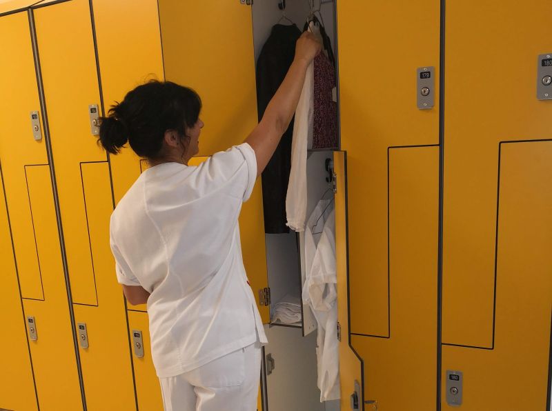 Ospedale di Terni, nuovi spogliatoi per i dipendenti