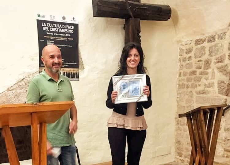 Alla giovane Francesca Brufani il Premio per la Pace della Pro Foligno