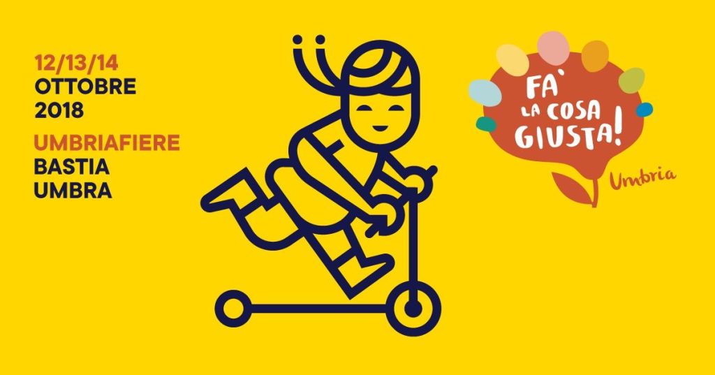Economia etica, tutto pronto per la V edizione di Fa’ la cosa giusta! Umbria | Umbriafiere dal 12 al 14 ottobre