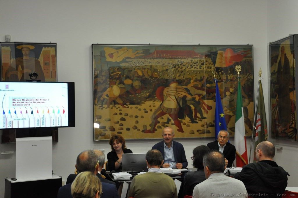 Opere pubbliche, presentato Elenco regionale 2018 prezzi e costi sicurezza