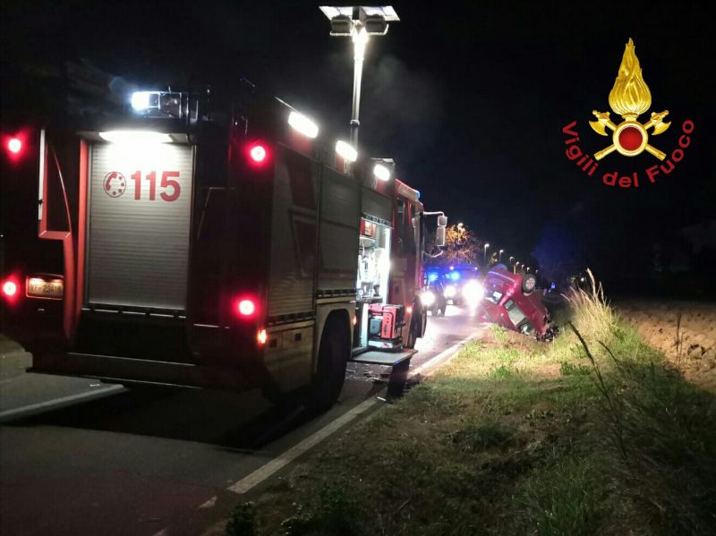 Terni, grave incidente sulla Marattana | Auto ribaltata, 3 feriti