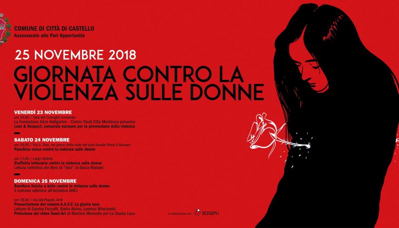 “Staffetta letteraria” per la Giornata contro la violenza sulle donne | Programma