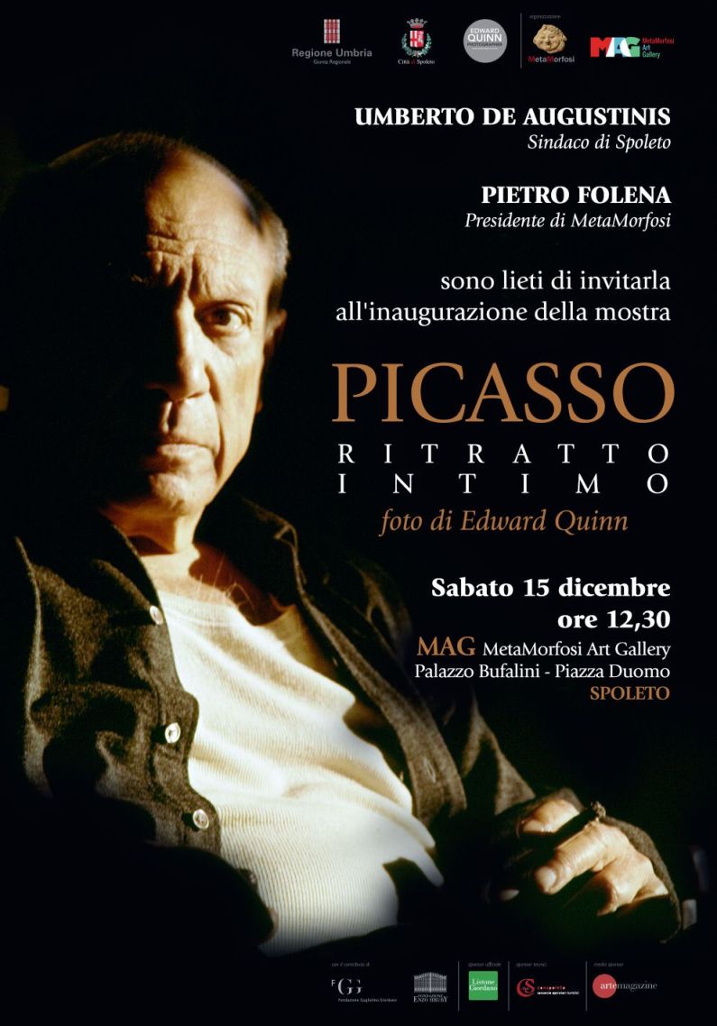 “Picasso. Ritratto intimo”, scatti di Edward Quinn nella nuova mostra di MetaMorfosi