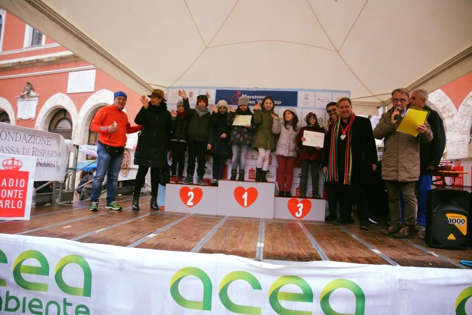 La Scuola presente alla IX^ edizione della  Maratona di San Valentino