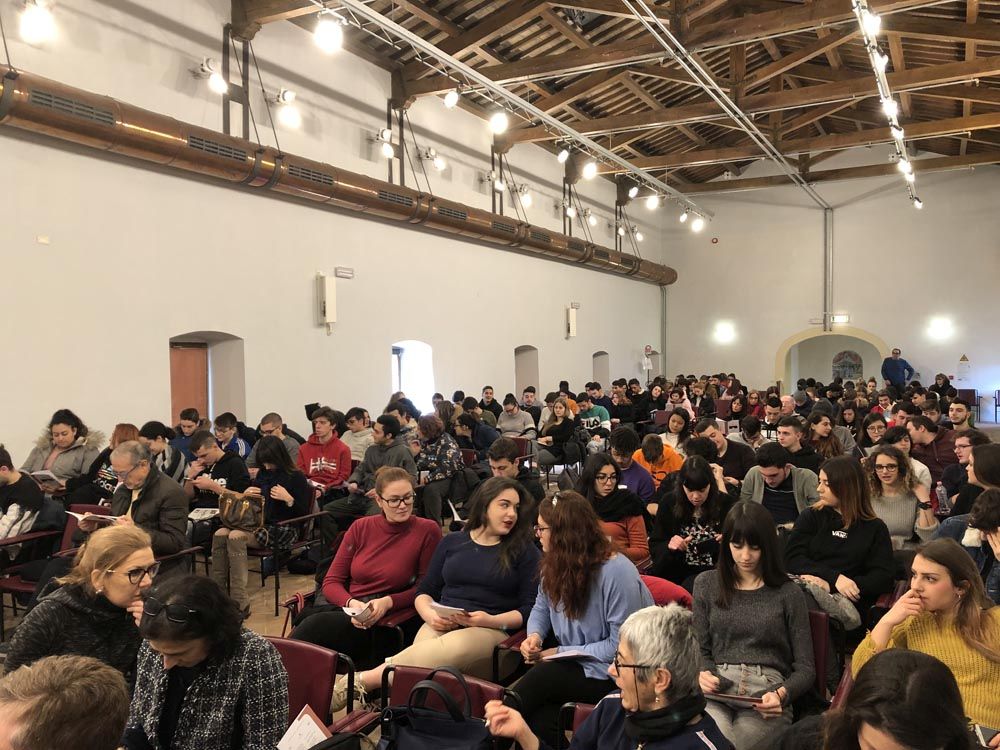 Vivi Salomon, ha raccontato agli studenti di Spoleto la tragedia dell’Olocausto