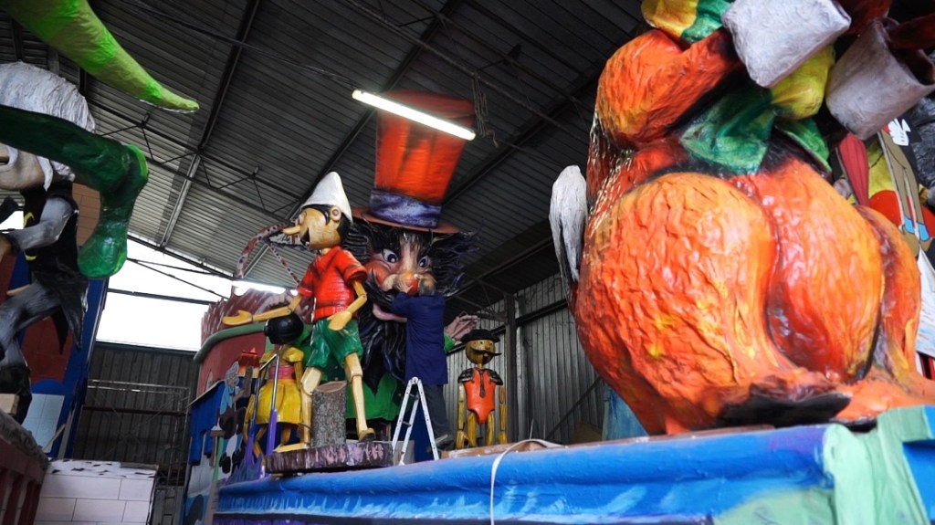 Acquasparta, ecco la prima parata di Carnevale con i Carri allegorici