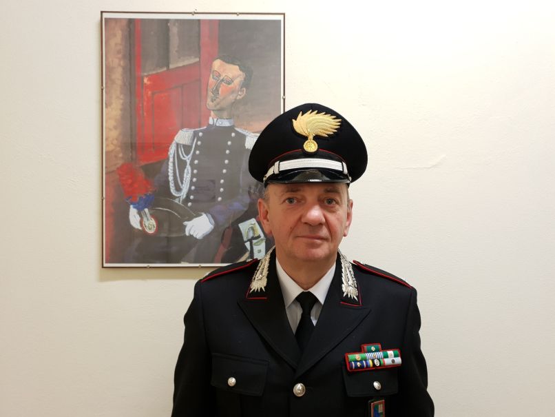 Il sottotenente Alberto Bazzurri è il nuovo Comandante del NORM di Foligno