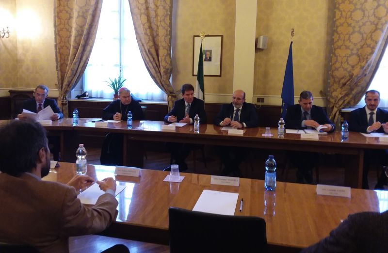 Terremoto e ricostruzione, il sottosegretario Crimi a Terni “Verso un testo unico di leggi”