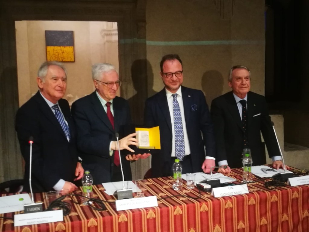 Lex Spoletina, ieri la cerimonia di consegna all’On. Giorgio Mulè