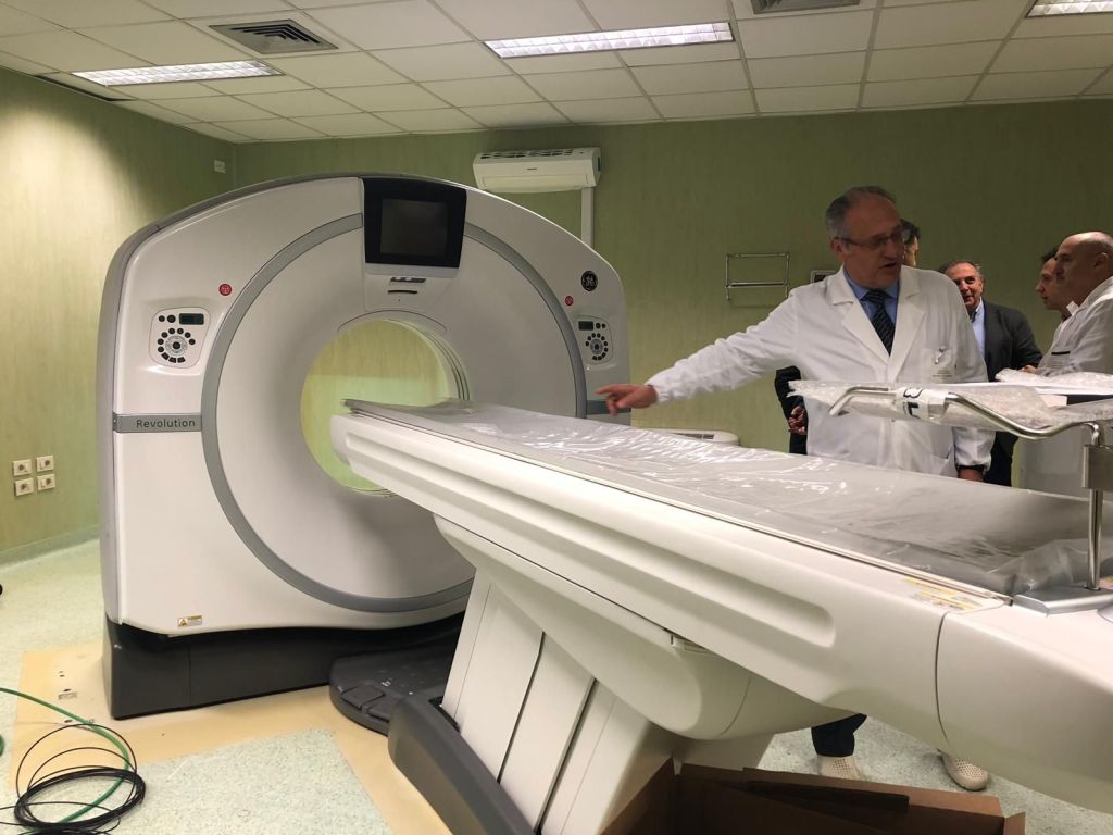 All’Ospedale di Foligno inaugurazione della nuova TAC