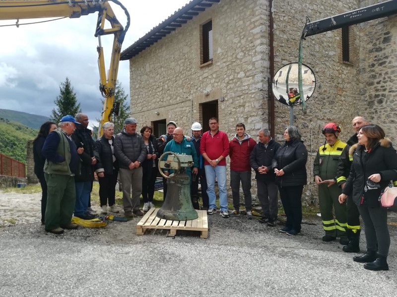 Meggiano, nuova campana per la chiesa di San Michele Arcangelo