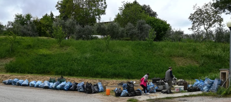 Città della Pieve, successo per la giornata ecologica promossa da Il Riccio