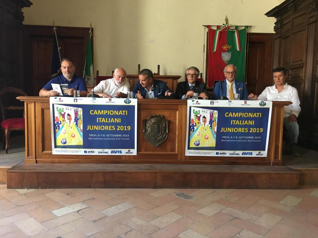 Tutto pronto per i Campionati Italiani di Bocce Juniores a Trevi
