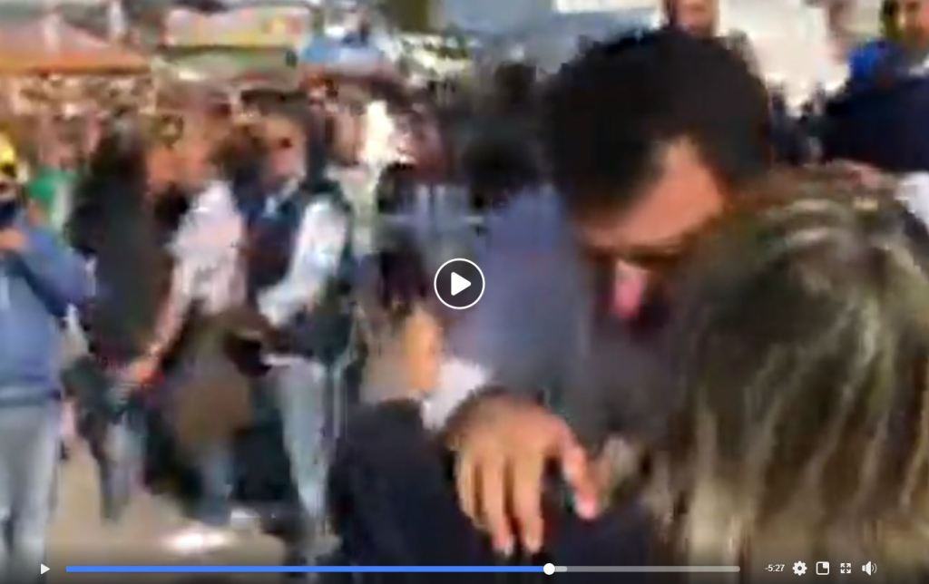 Rosaria dal Sud, il lavoro e quel bacio di fretta con Salvini