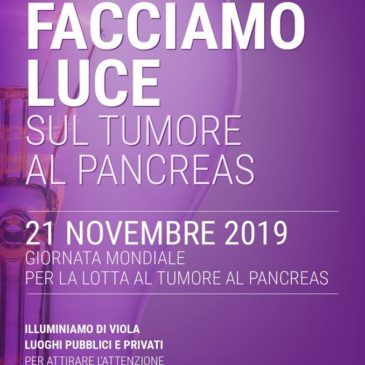 Spoleto aderisce alla campagna di sensibilizzazione “Facciamo Luce sul Tumore al Pancreas”