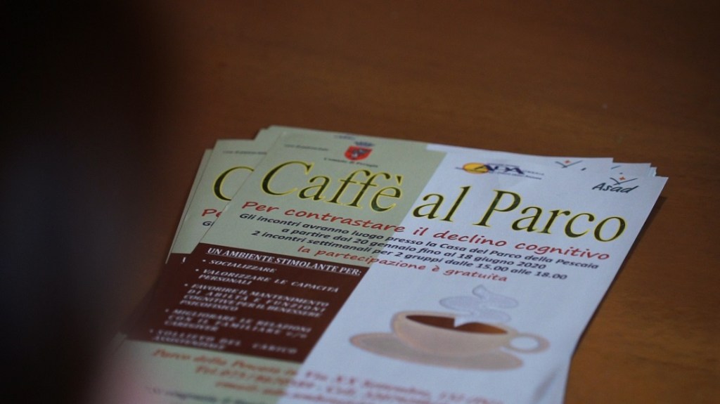 A Perugia con un “Caffè al Parco” ci si prende cura dei malati di Alzheimer