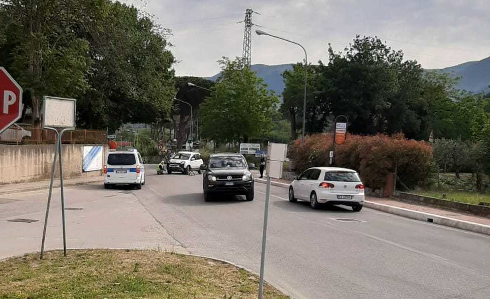 Incidente in via Flaminia, traffico in tilt