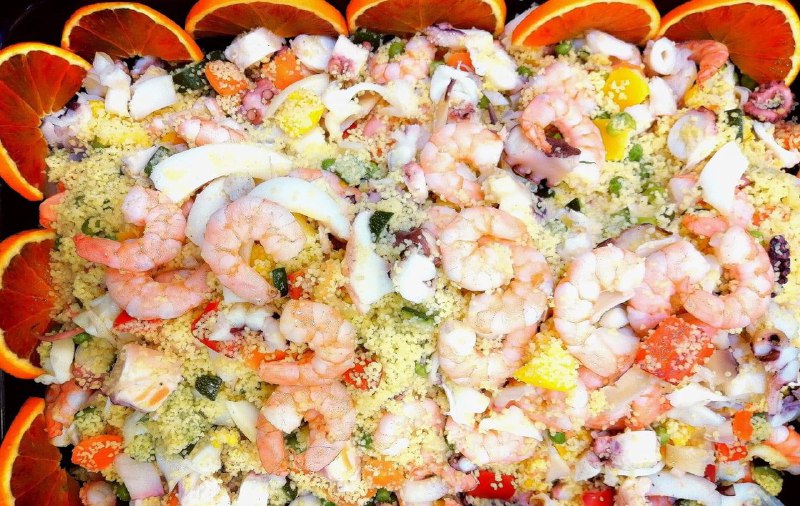 Cous Cous di pesce con verdure miste