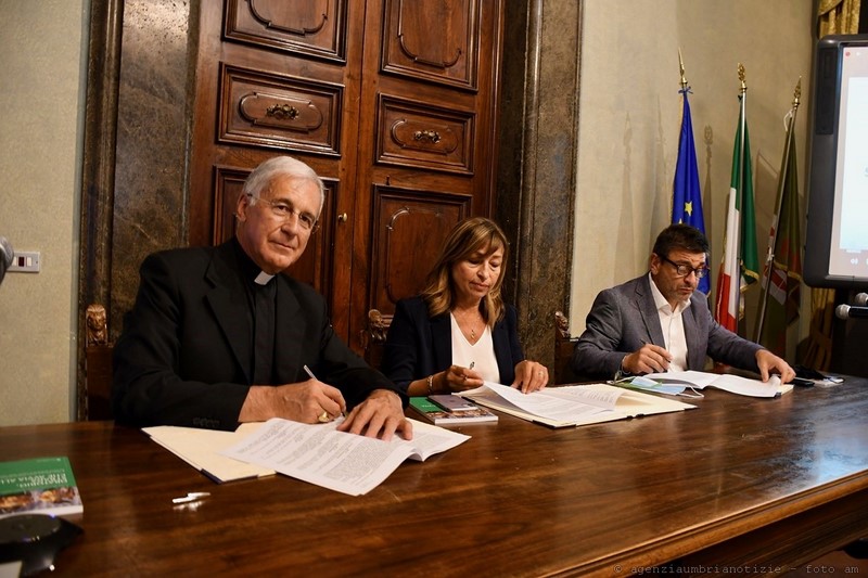 Oratori, firmata  convenzione con Regione Umbria