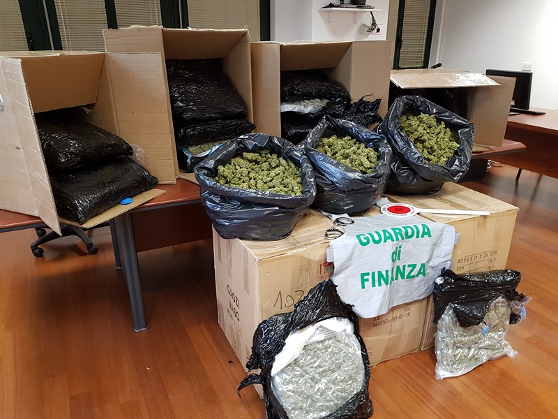 China Express, sequestrata a Perugia droga per 2 milioni. Indagini anche coi trojan