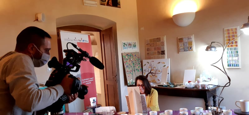 Arriva a Paciano la troupe di “Ricette all’italiana”